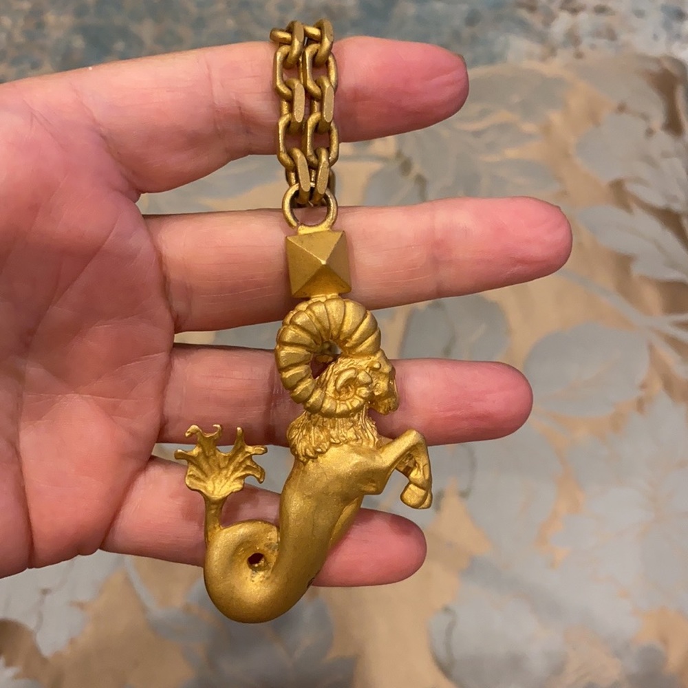 Valentino Aries Zodiac Necklace